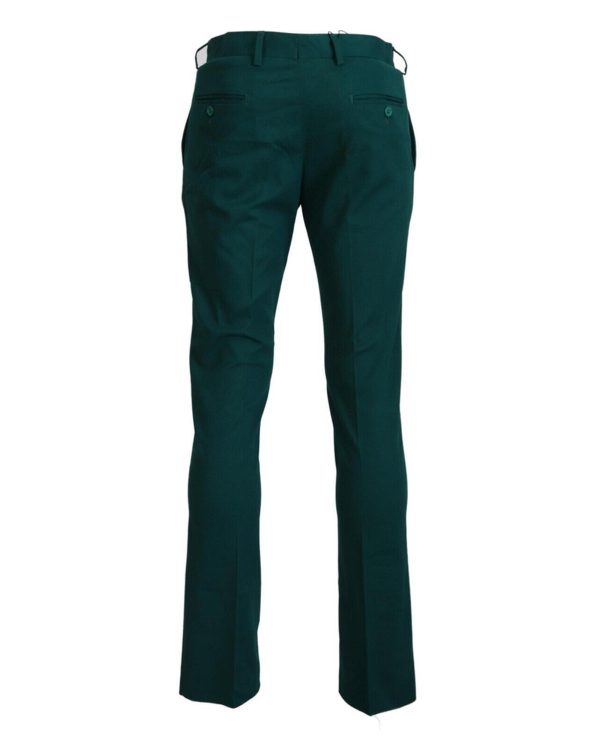 Brand New BENCIVENGA Green Cotton Pants Men – 46 IT