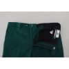 Brand New BENCIVENGA Green Cotton Pants Men – 46 IT