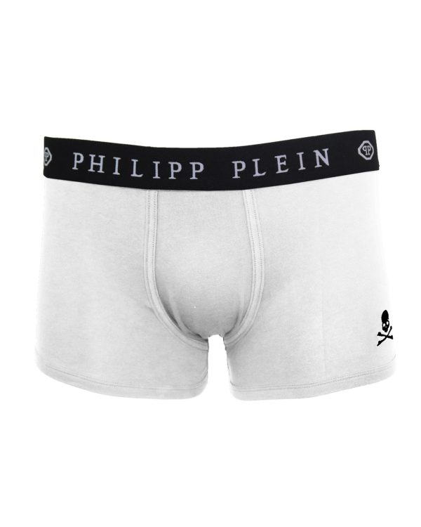 Philipp Plein Elasticized Boxer Set with Logo Elastic Band M Men