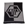 Logo Fringed Scarf One Size Men