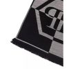 Logo Fringed Scarf One Size Men