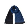 Monogram Fringed Scarf One Size Men