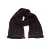 Monogram Fringed Hem Scarf One Size Men