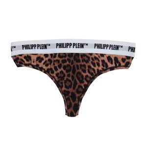 Leopard Print Thong Set by Philipp Plein (2-Pack)