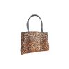 Plein Sport Leopard Print Shopping Bag with Logo One Size Women