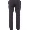 Pleated Front Trousers with Overlapping Closure 54 IT Men