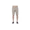 Patterned Mens Bermuda Shorts with Hook and Zip Closure Men – W48 US