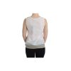 Ermanno Scervino White Cotton-blend Bow Top 46 IT Women