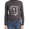 John Galliano Turtleneck Sweater with Logo Details XS Women