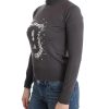 John Galliano Turtleneck Sweater with Logo Details XS Women