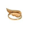 Gold Plated Sterling Silver CZ Ring 50 EU Women