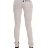 CoSTUME NATIONAL CNC Slim Fit White Jeans W26 US Women