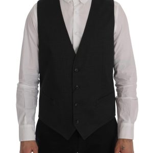 Dolce & Gabbana STFF Single Breasted Vest Waistcoat 52 IT Men