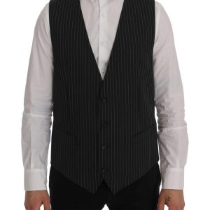 Dolce & Gabbana Staff Single Breasted Waistcoat Vest 52 IT Men