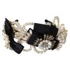 Dolce & Gabbana Crystal Embellished Diadem One Size Women