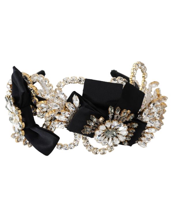 Dolce & Gabbana Crystal Embellished Diadem One Size Women