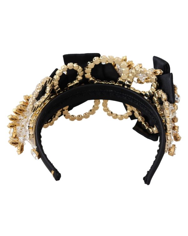 Dolce & Gabbana Crystal Embellished Diadem One Size Women