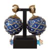 Dolce & Gabbana Christmas Balls Crystal Clip-On Earrings One Size Women