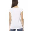 Short Sleeve T-shirt with Front Print L Women