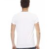 Front Print Short Sleeve T-Shirt with Round Neck – L