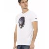 Printed Short Sleeve Round Neck T-shirt – 3XL