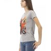 Short Sleeve T-shirt with Front Print M Women