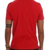 Frankie Morello Crewneck Short Sleeve T-Shirt with Riders Print Men – S