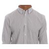 Frankie Morello Casual Shirt with Blue Stripes Men – XL