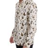 Exclusive Dolce & Gabbana Silk Jazz Motive Shirt – 40 EU