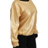 New Dolce & Gabbana Crew Neck Pullover Sweater Women – 36 IT