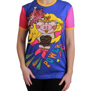 Dolce & Gabbana Year of the Pig 2019 Crewneck T-Shirt Women