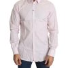 100% Authentic Dolce & Gabbana Light Pink Dress Shirt 41 IT Men