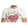 Saint Valentine Print Crew Neck Short Sleeves T-shirt Men – 46 IT