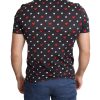 Gorgeous Dolce & Gabbana Dark Gray Hearts Print T-Shirt Men – 48 IT