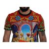 Majolica Soldier Print Crewneck T-Shirt Men – 44 IT