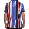 100% Authentic Dolce & Gabbana Striped Polo T-Shirt Men – 48 IT