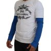 Authentic Dolce & Gabbana Crewneck Pullover Sweater with DNA Motive Men – 50 IT