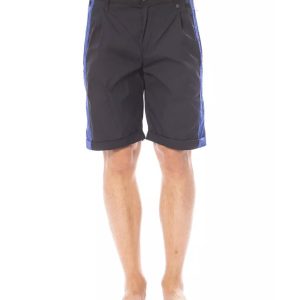 Cotton Blend Casual Shorts with Drawstring Waist Men