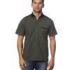 Classic Button-Up Shirt with Regular Fit 41 IT Men