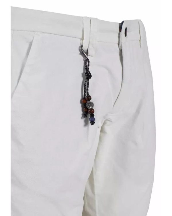 Zee Chino Trousers with Pleats and Five Pockets Men – W29 US