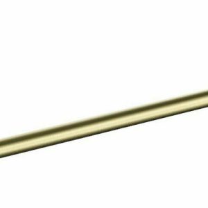 Luxurious Brushed Gold Stainless Steel 304 Towel Rack Rail - Single Bar 800mm