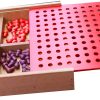 Froebel Gifts J2- Pegs And Lacing Box