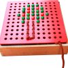 Froebel Gifts J2- Pegs And Lacing Box