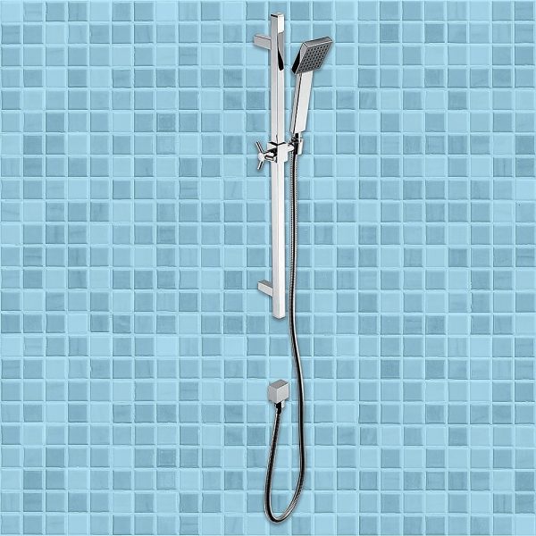 Bathroom Shower Handle Tap w Rail