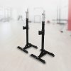 Squat Rack Stand Pair Bench Press Weight Lifting Barbell