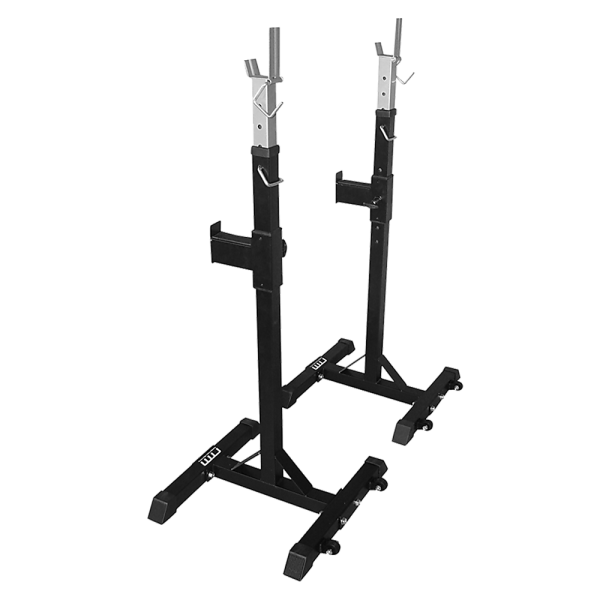 Squat Rack Stand Pair Bench Press Weight Lifting Barbell