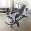 FID Flat Incline Decline Bench Press w/ Leg Extension