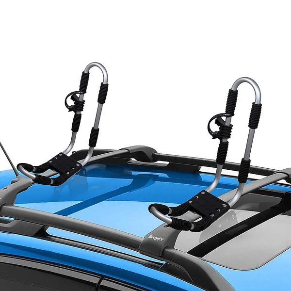 Roof Mount Car J-Bar Kayak Canoe Rack