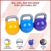 8KG, 12KG, 16KG Pro-Grade Steel KettleBell Set