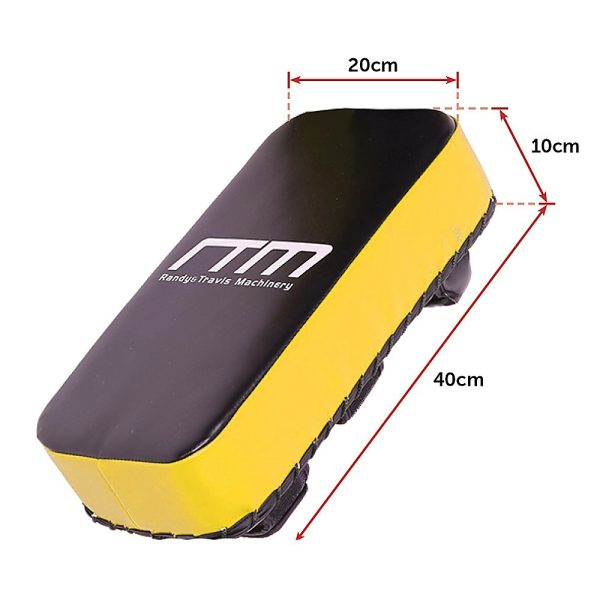 Thai Pads Kickboxing Punching Boxing Shield – Yellow and Black